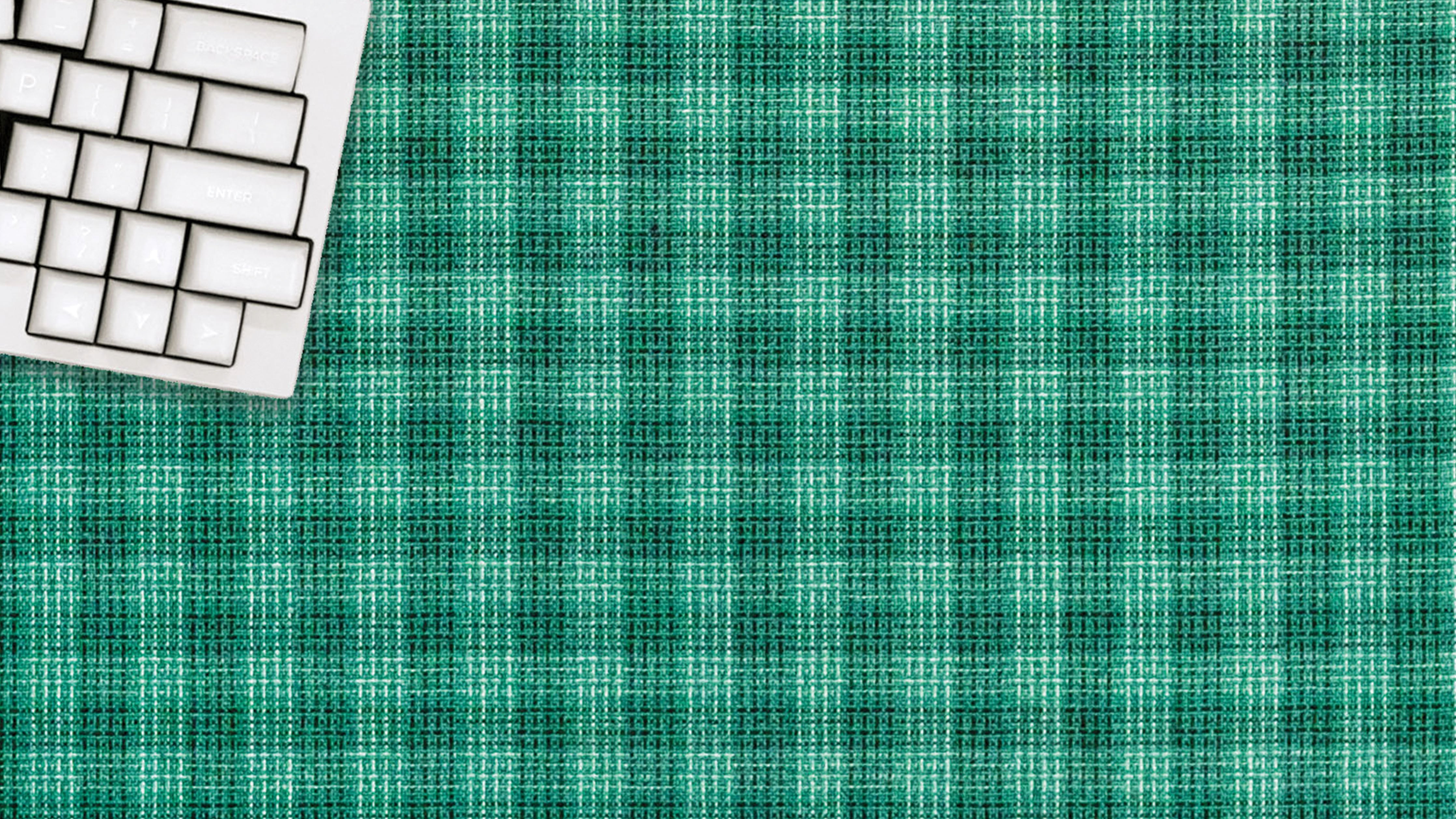 Teal Buffalo Check - The Mousepad Company