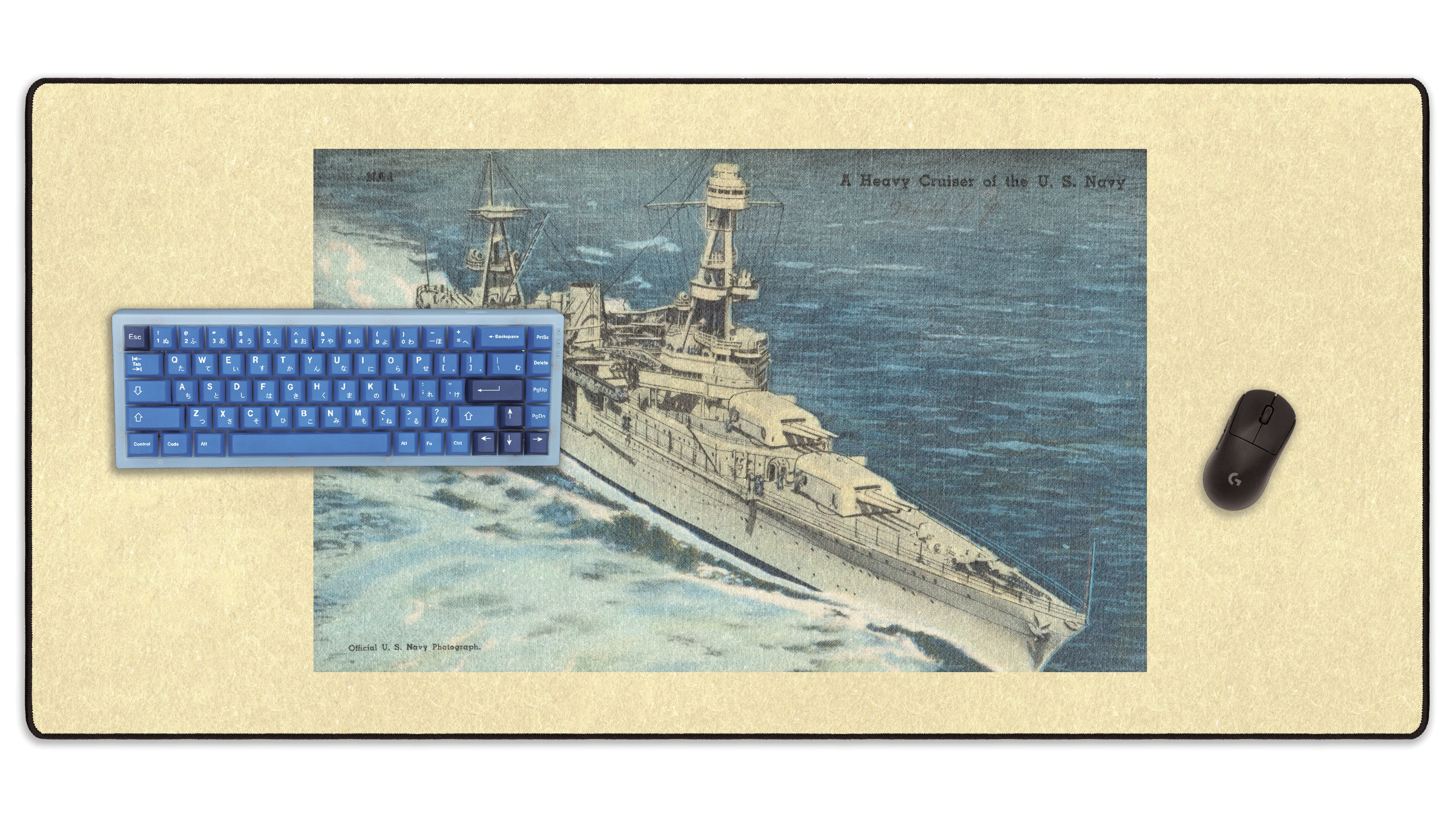 A Heavy Cruiser Of The US Navy - The Mousepad Company