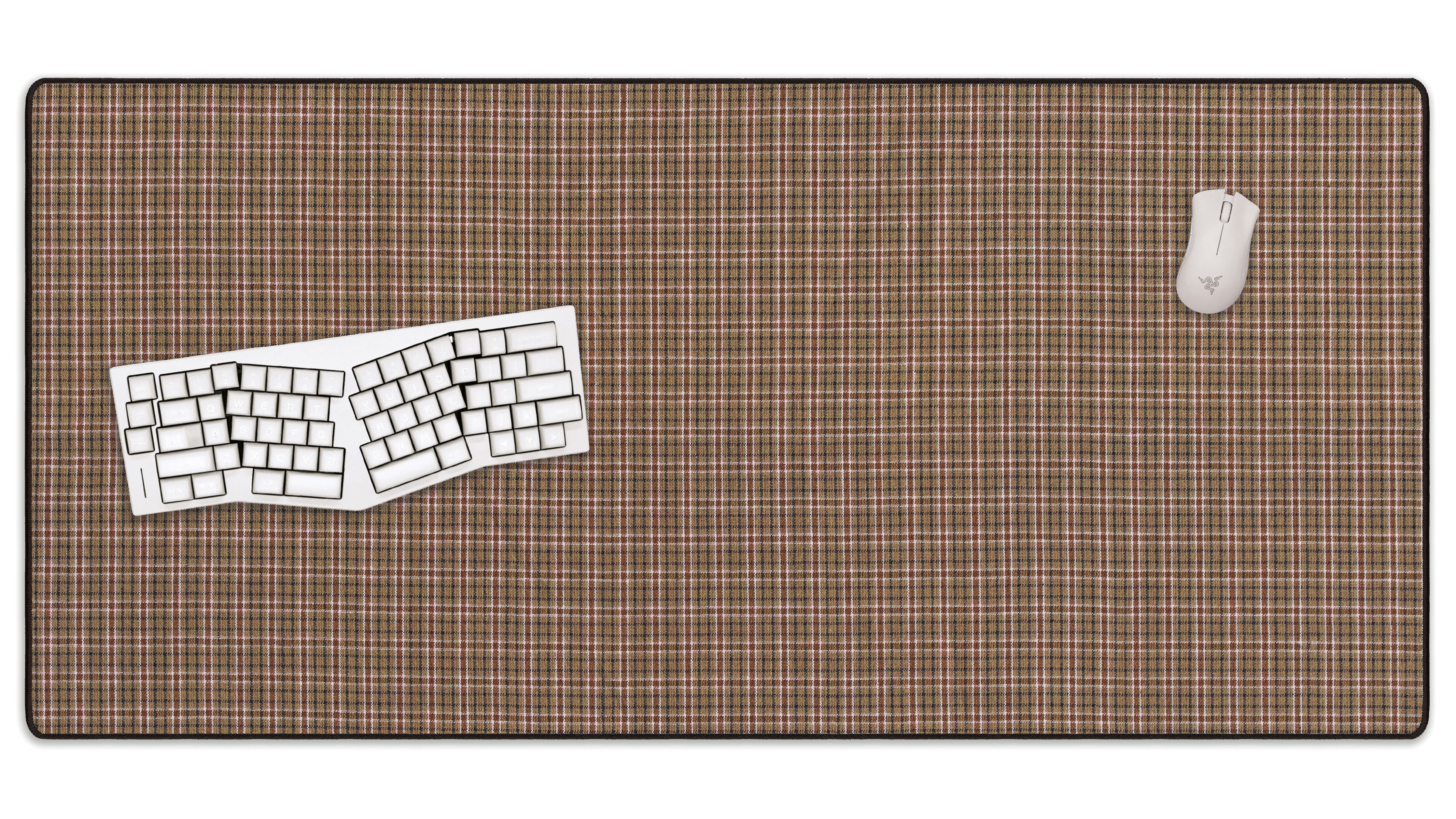 Tan Douglas Tartan - The Mousepad Company
