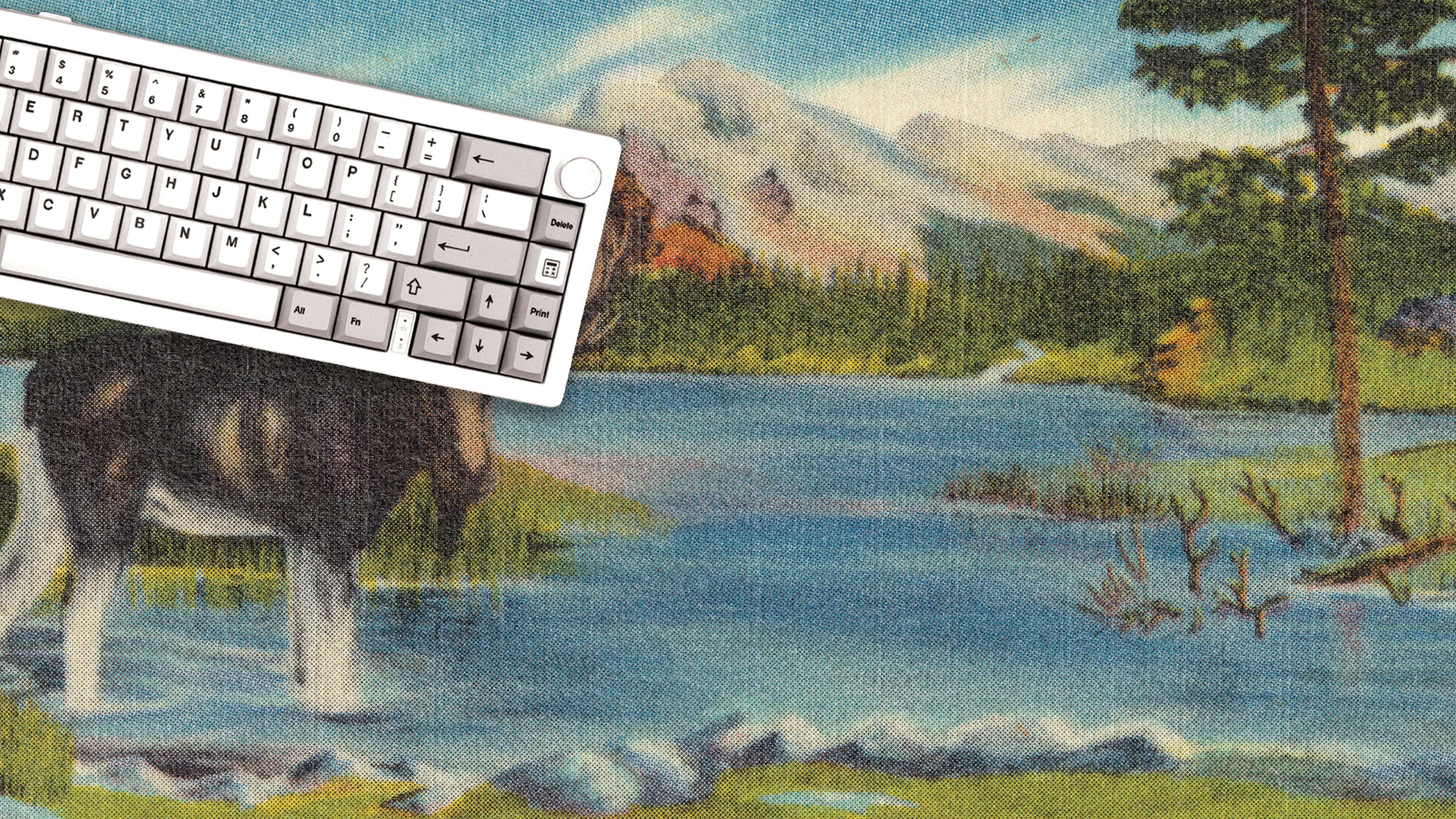 Glacier Moose - The Mousepad Company