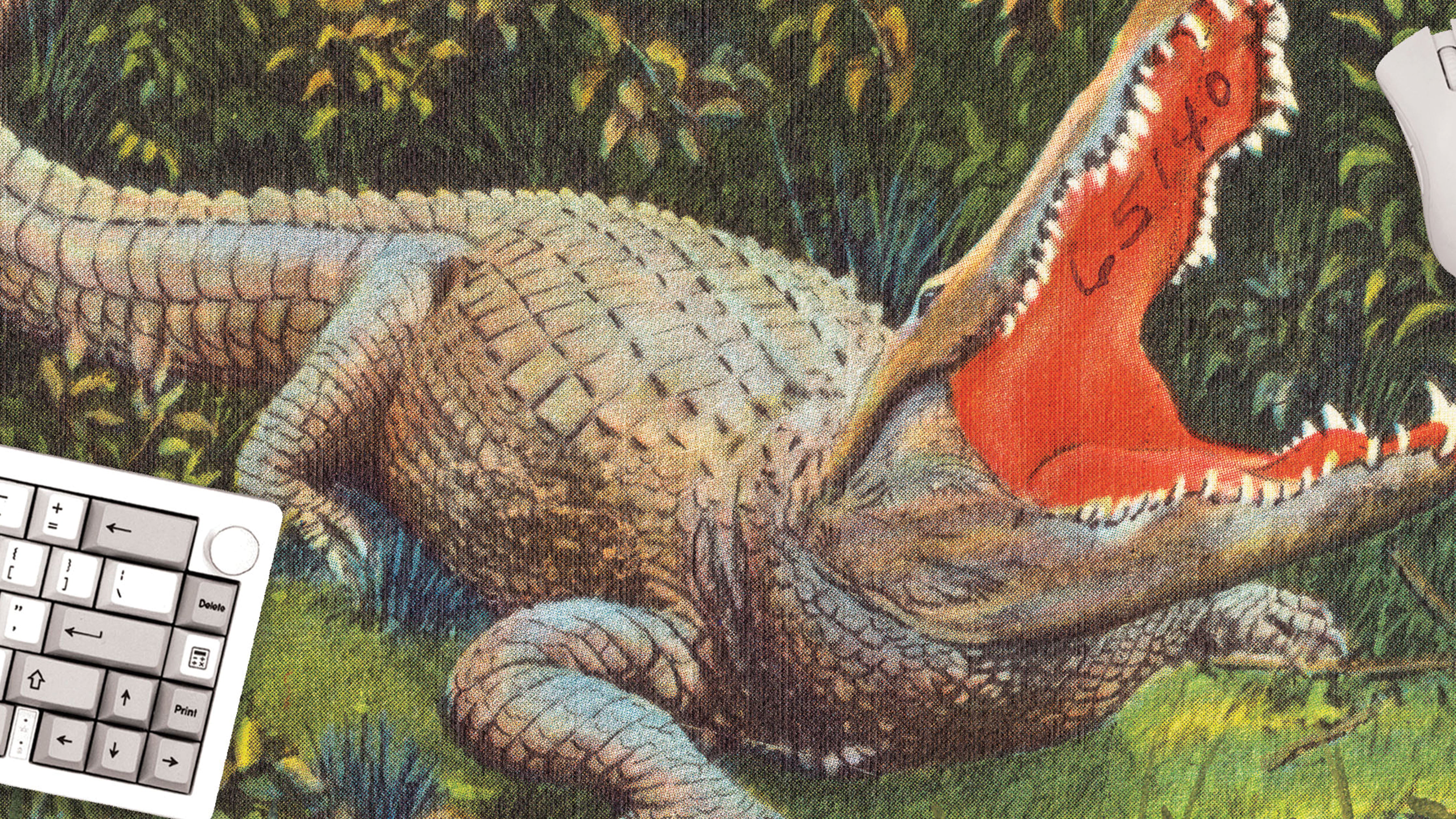 Hungry Alligator - The Mousepad Company