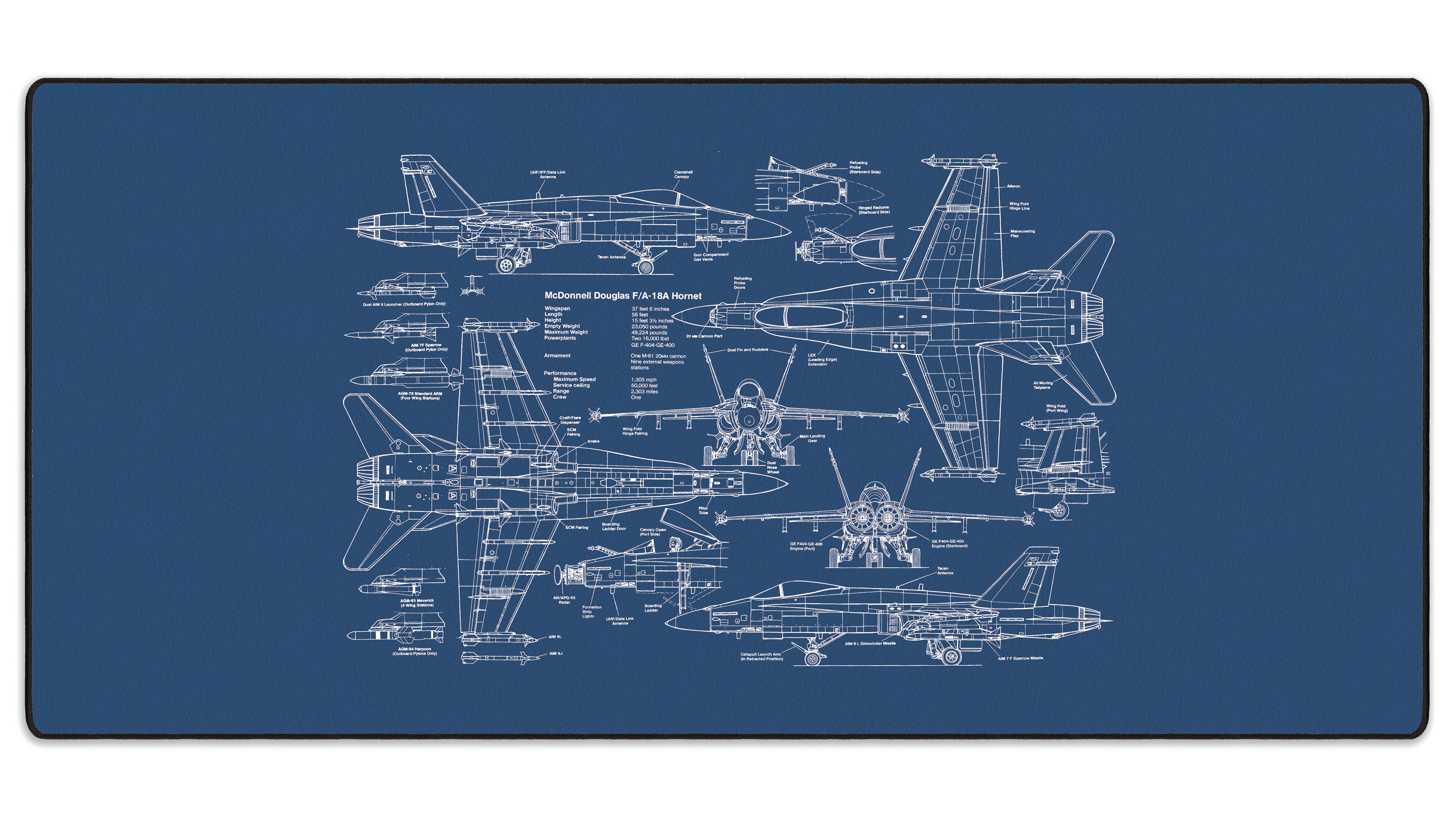 18A HORNET - The Mousepad Company