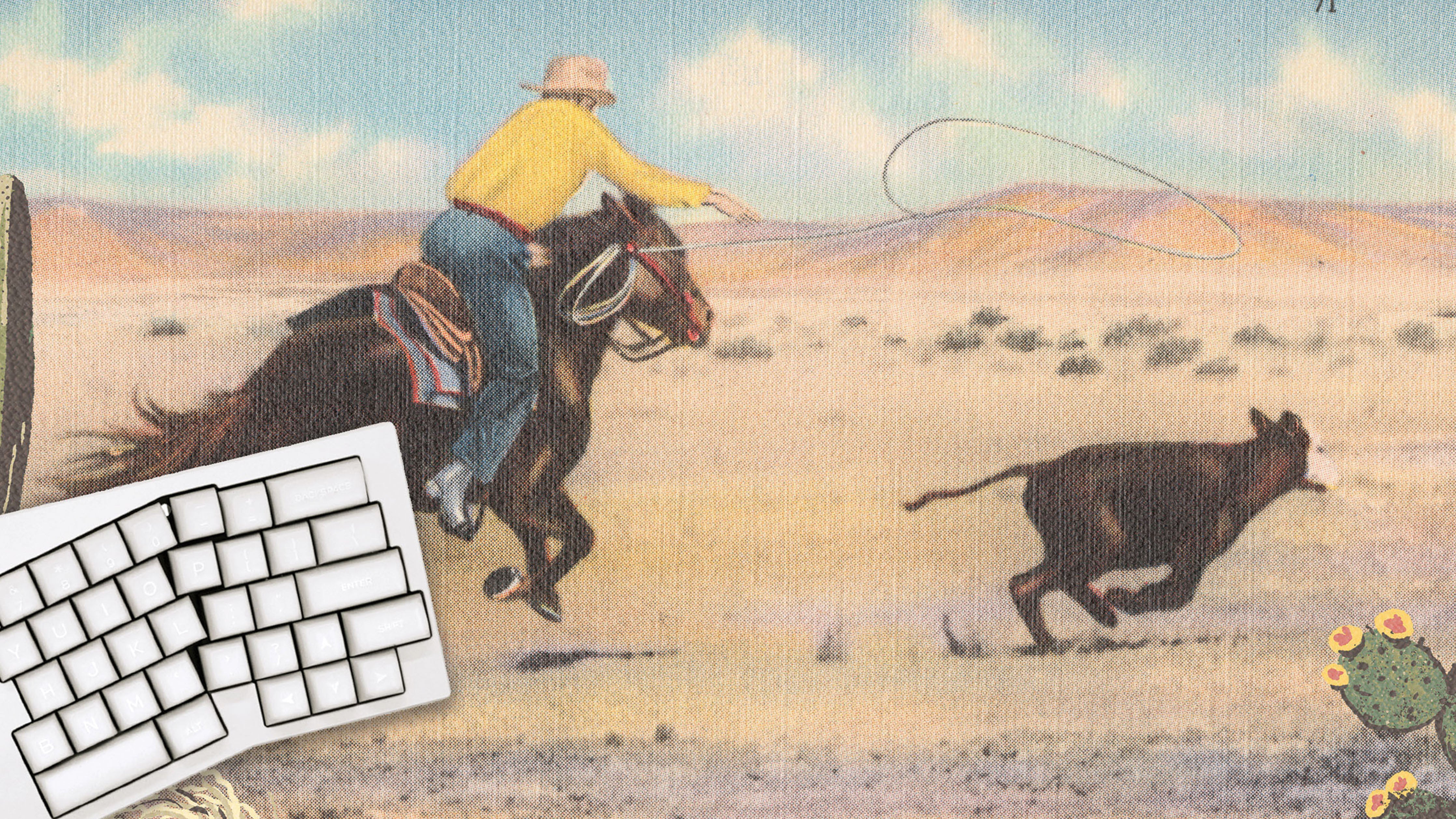 Get Along Lil Doggie - The Mousepad Company