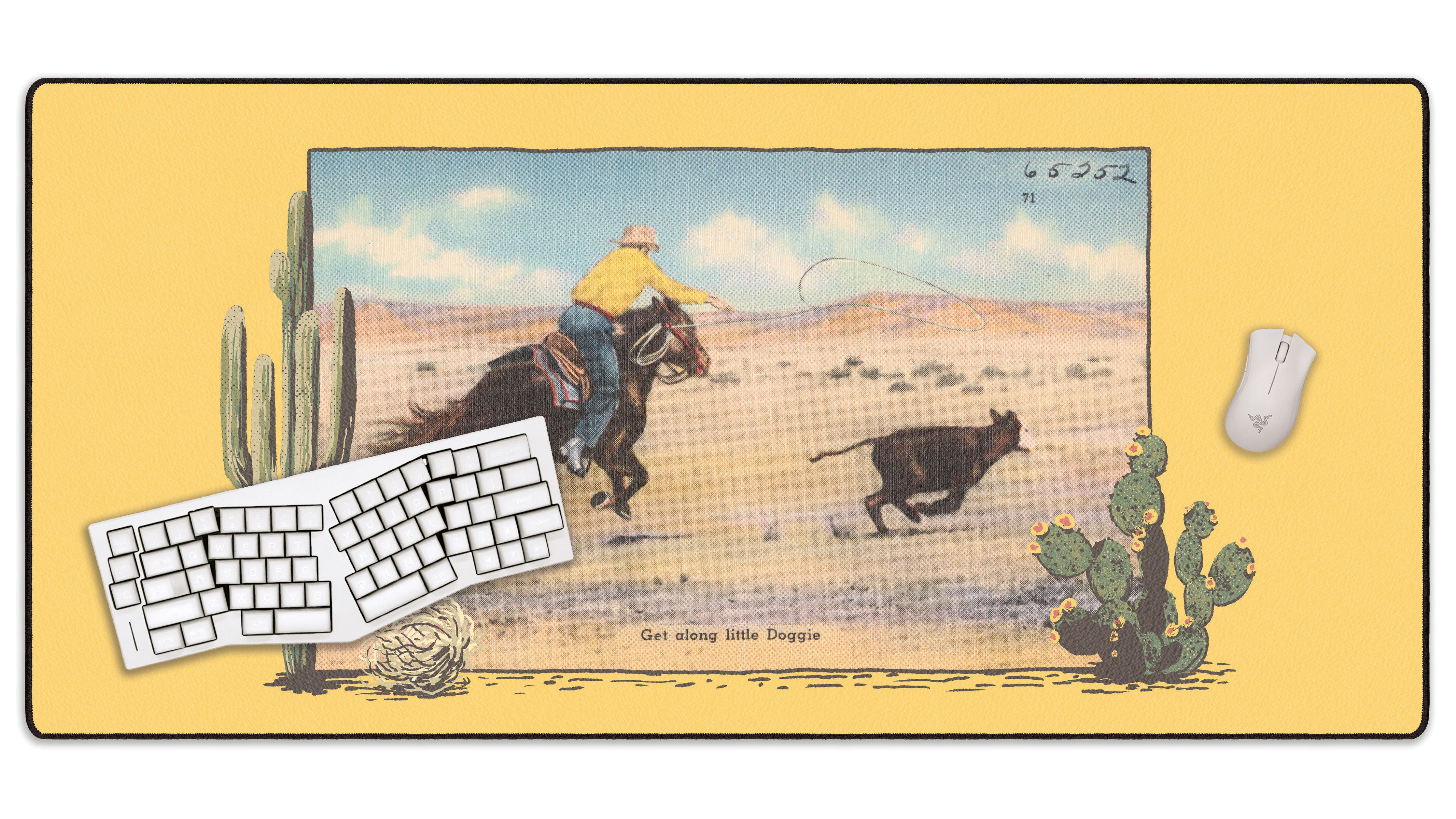 Get Along Lil Doggie - The Mousepad Company
