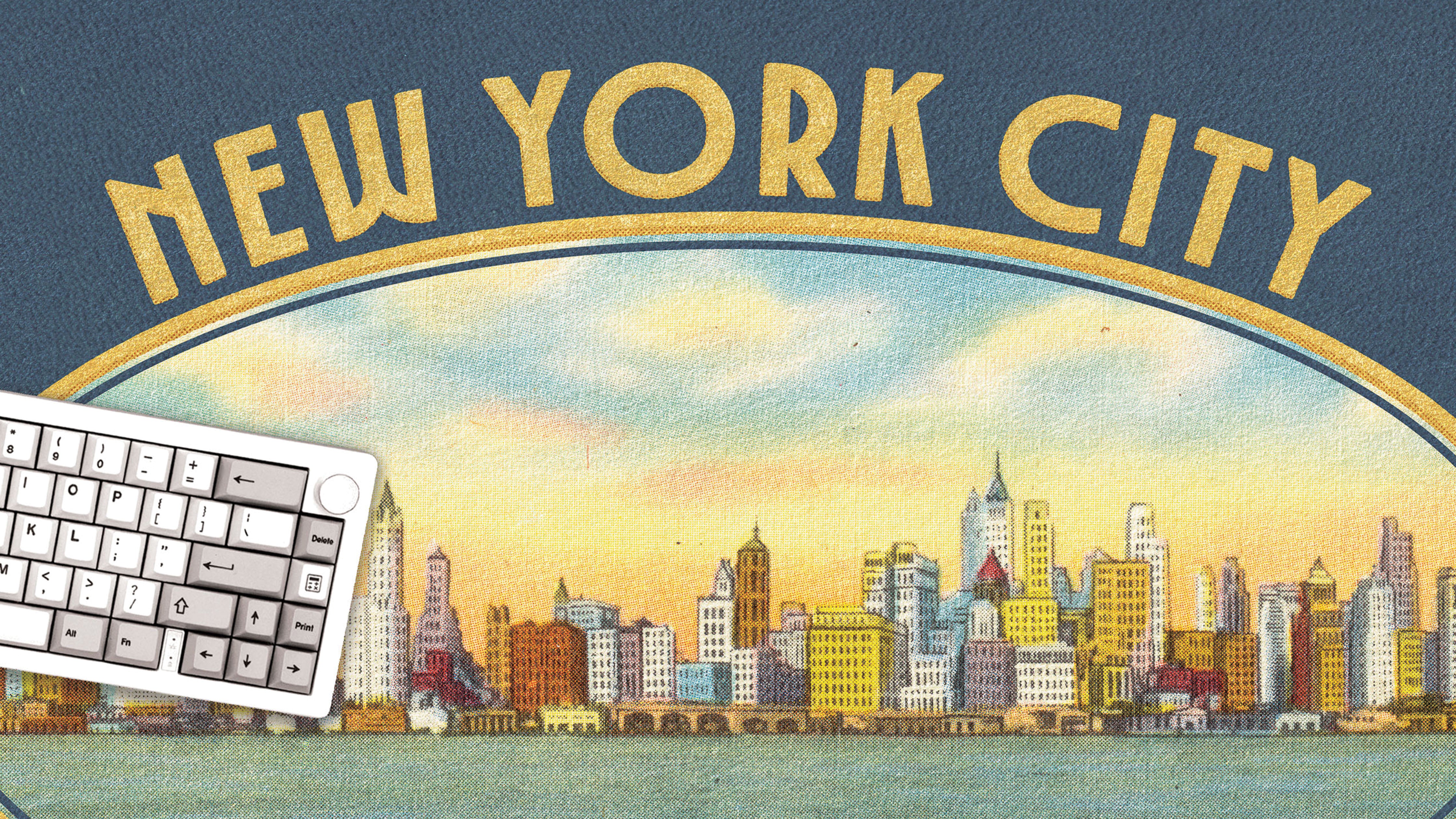 New York Skyline - The Mousepad Company