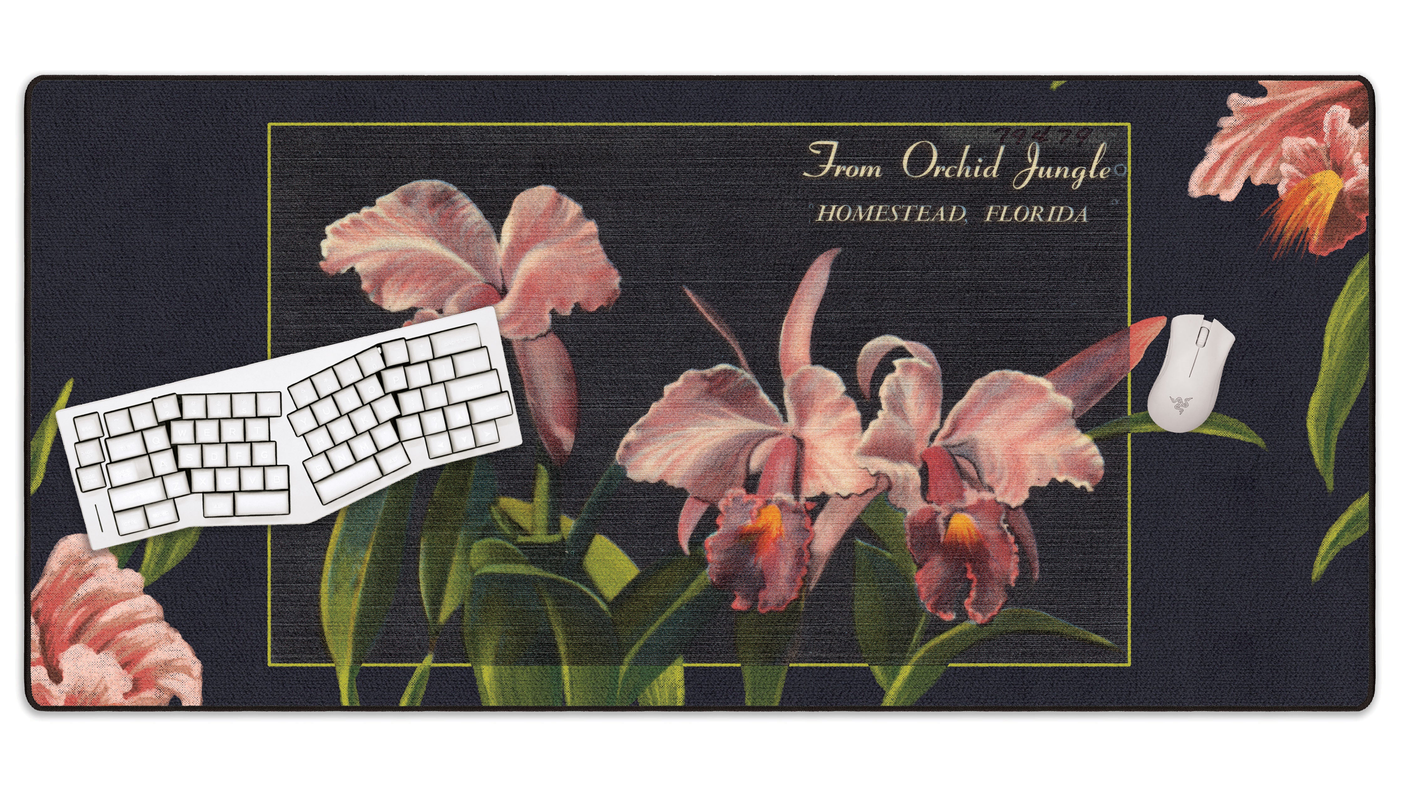 Orchid Jungle - The Mousepad Company
