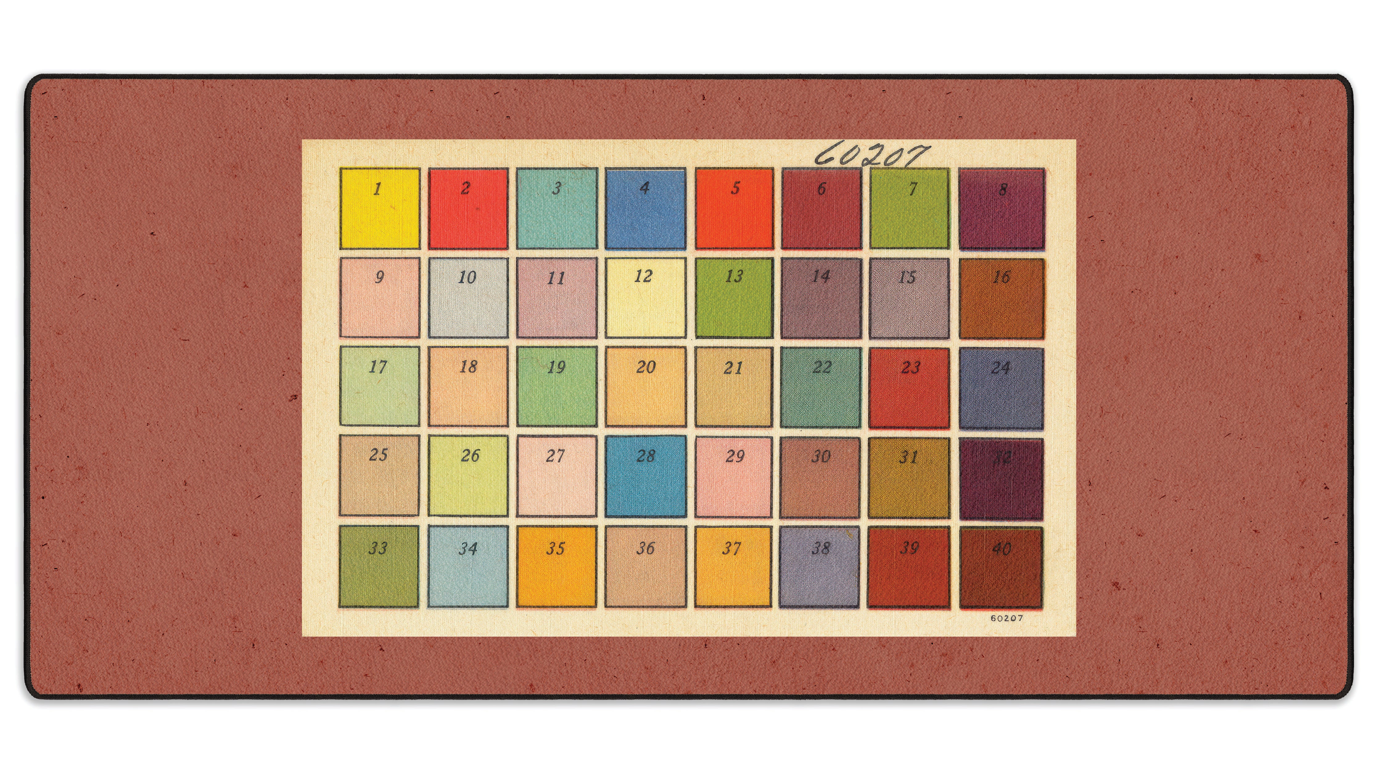 Color Pallete - The Mousepad Company