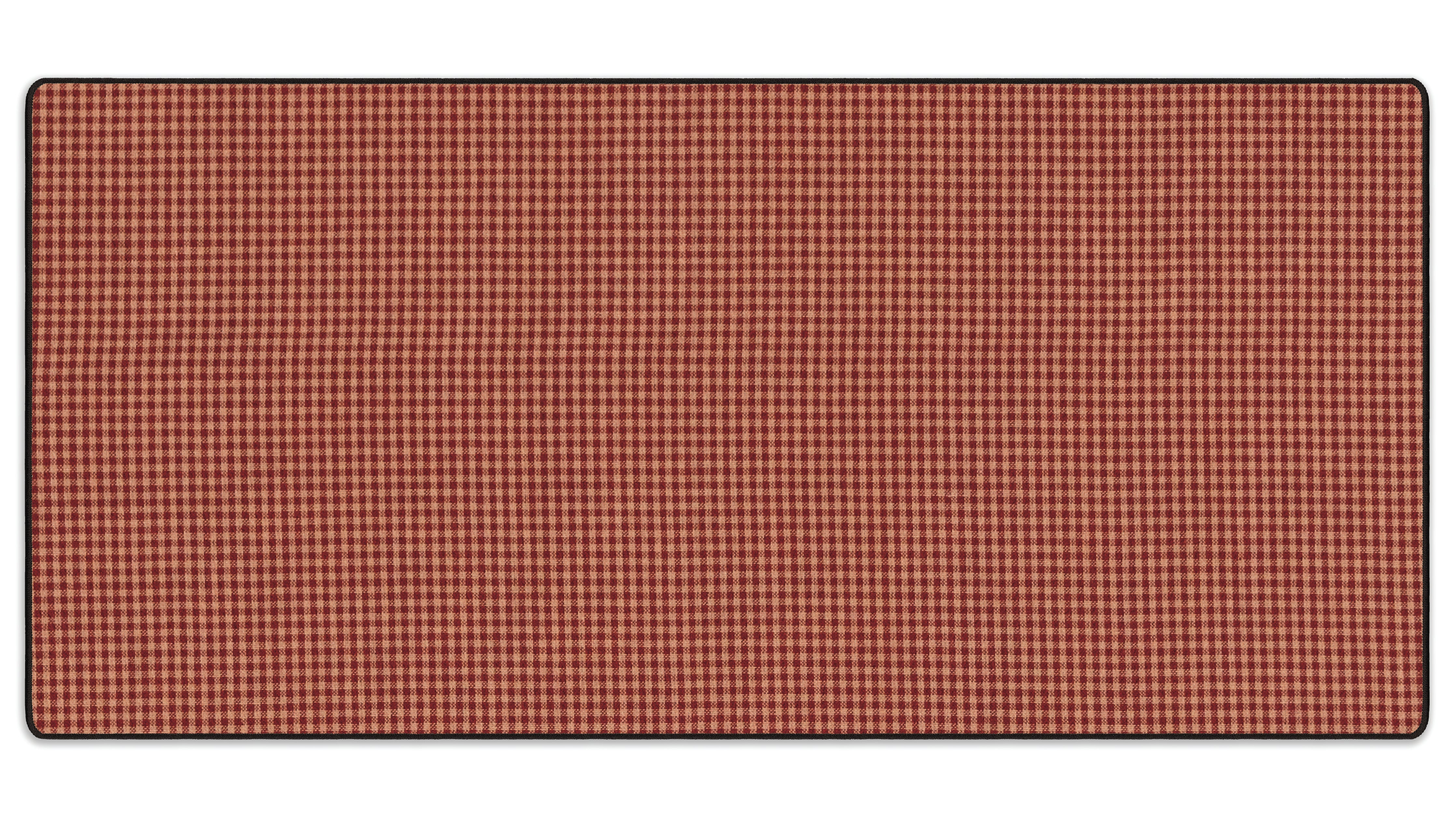 Rust Shepherd's Check - The Mousepad Company